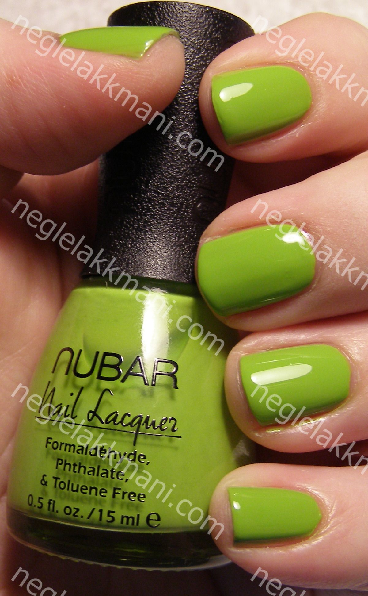 Nubar Hot Lime Green