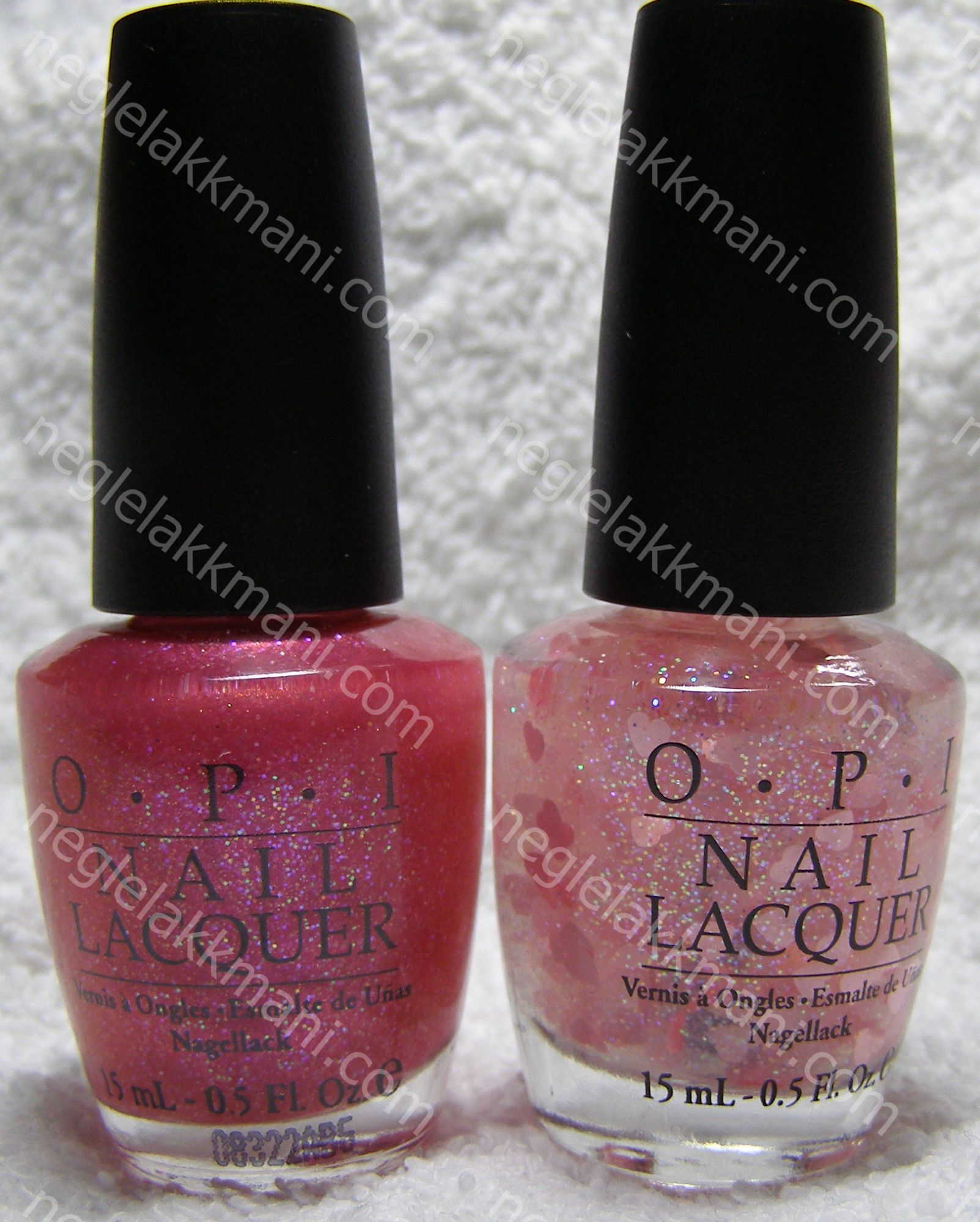 OPI I Pink I Love You & Be Mine, You're Fine