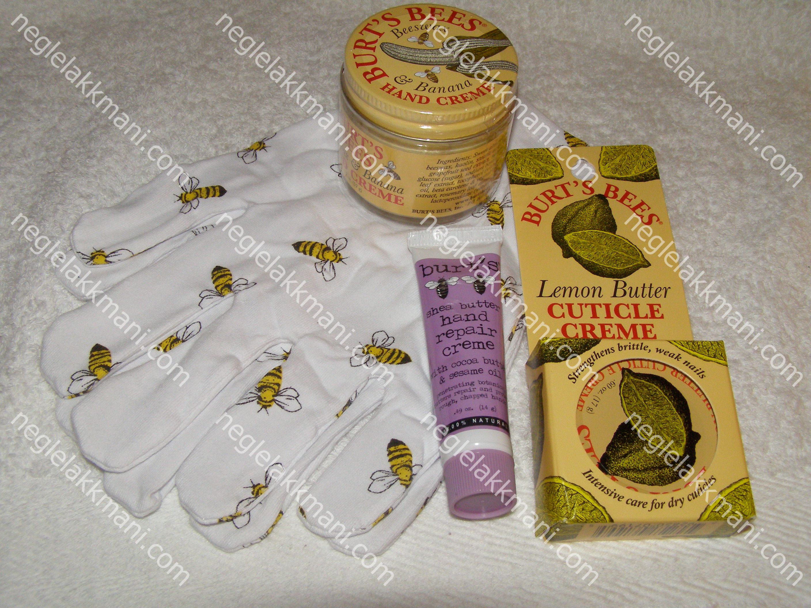 Biehansker fra Burt's Bees