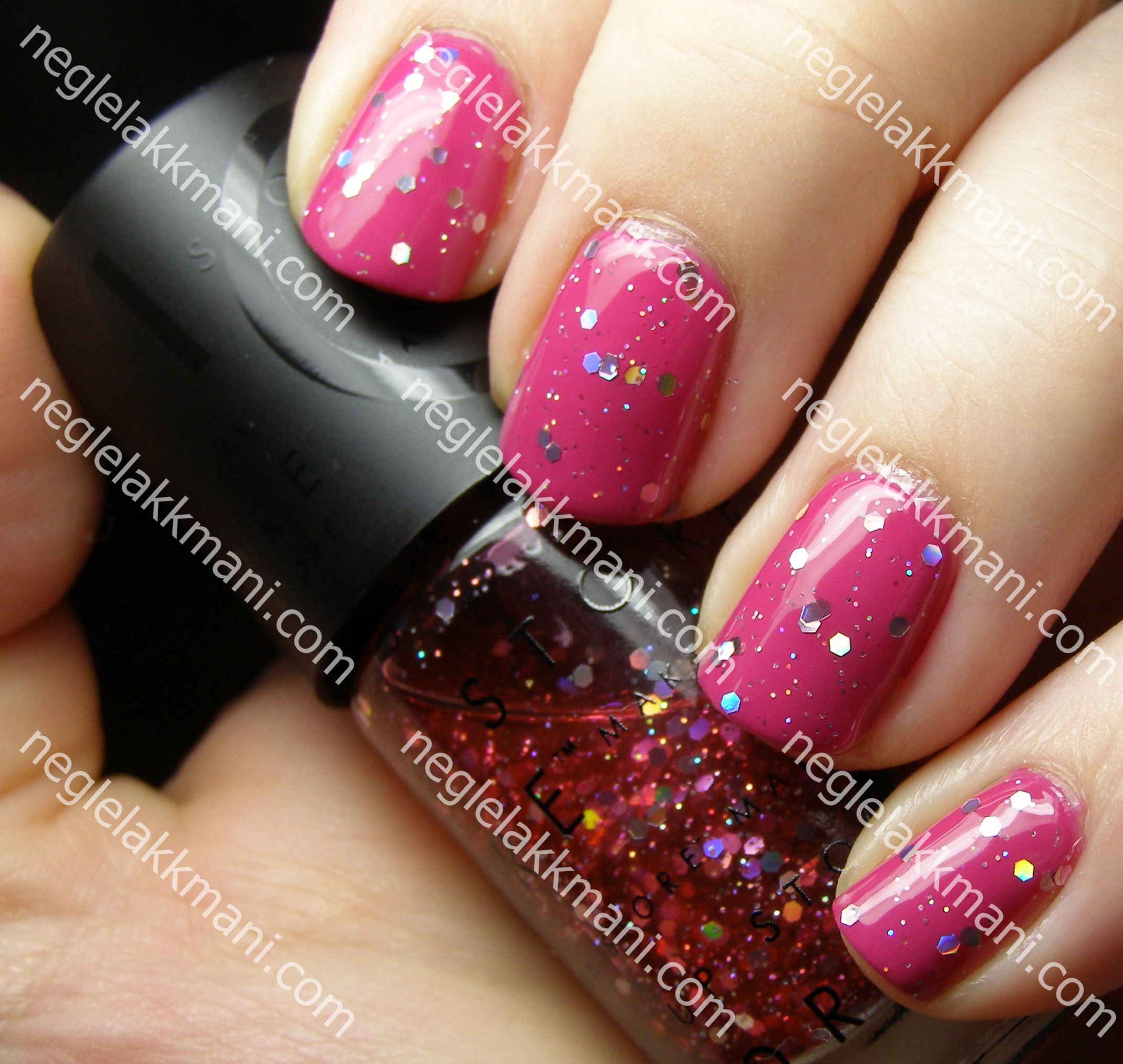 China Glaze Nasty & Make Up Store Asun