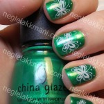 NOTD China Glaze Paper Chasing & Konad m50