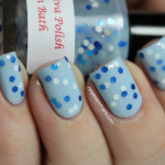 Darling Diva Unicorn Bath over Oscar de la Renta Larimar