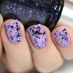 Lime Crime Lavendairy & China Glaze Bling it On