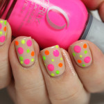 Neon dots