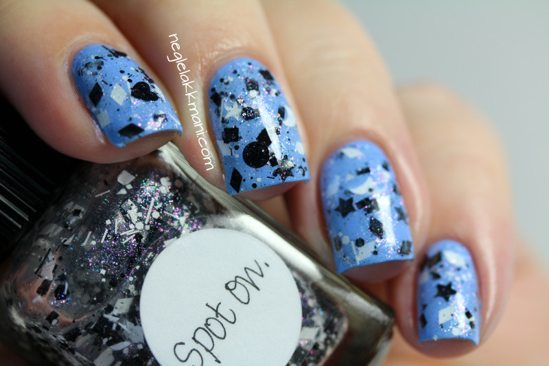 Lynnderella Spot On over IsaDora Scuba Blue