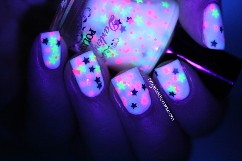 Darling Diva Polish Lucky Star Blacklight